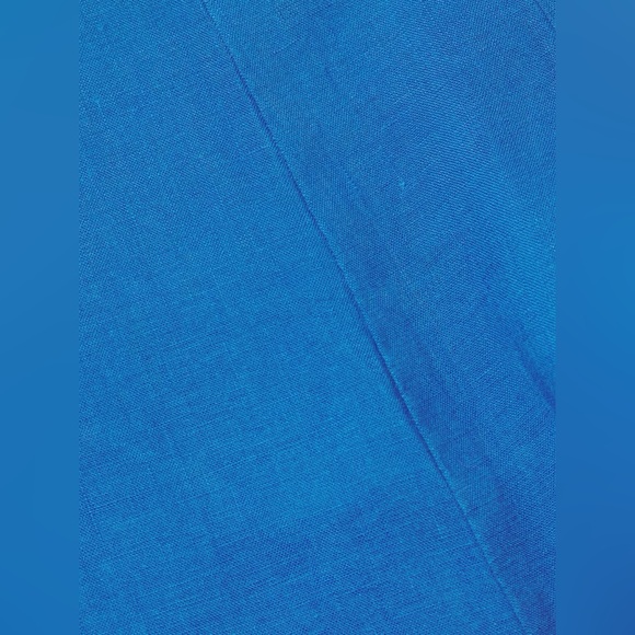 New Lilly Pulitzer Calina Linen Maxi Dress Barton Blue Size 4 - Picture 5 of 6